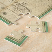  kaart 1826 Zuid-Amerika van Anthony Finley Legpuzzel (Zijkant)