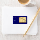  kaart 1837 Hawaii - Hawaiiaanse eilanden Etiket (Insitu)