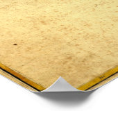 kaart 1837 Hawaii - Hawaiiaanse eilanden Poster (Hoek)