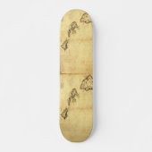  kaart 1837 Hawaii - Hawaiiaanse eilanden Skateboard (Voorkant)