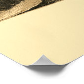 Kaart 1861 van de rivier de Ohio en de Mississippi Poster (Hoek)