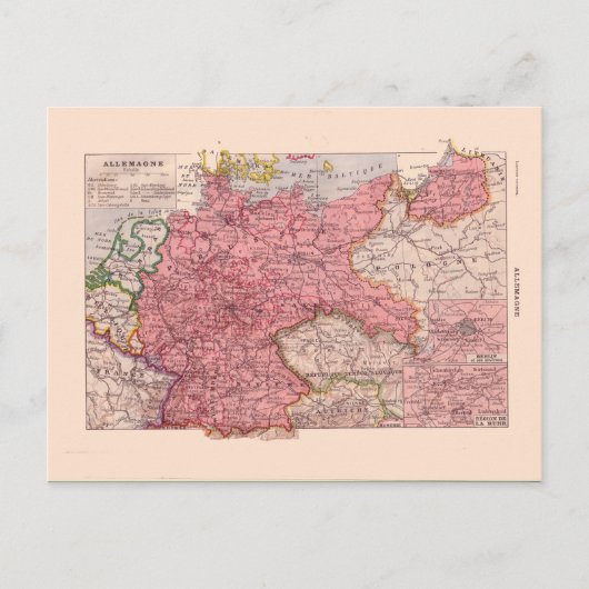 kaart, 1920, Duitsland Briefkaart (Voorkant)