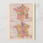 kaart, 1920, Frankrijk Briefkaart (Voorkant)