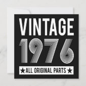 Kaart 1976 Birthday Flat (Voorkant)