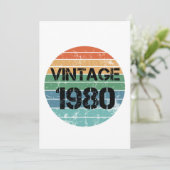  Kaart 1980 (Staand voorkant)