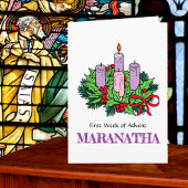 Kaart #1 van 4 voor Advent (eerste week)