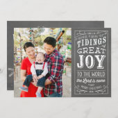 Kaart 2016 van de Foto van de Vakantie van het (Voorkant / Achterkant)