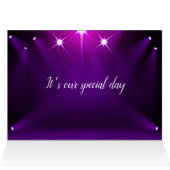 Kaart # 20 - in het Spotlight Wedding / Party (Binnen Horizontaal (Boven))