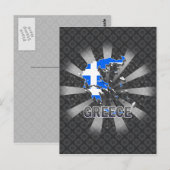 Kaart 2.0 voor de Griekse vlag (Voorkant / Achterkant)
