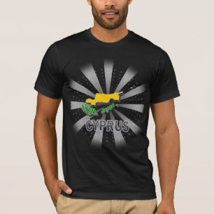 Kaart 2.0 voor de vlag van Cyprus T-shirt