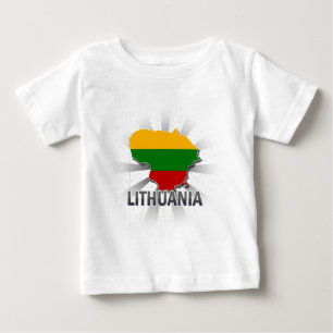 Kaart 2.0 voor de vlag van Litouwen