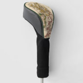 Kaart 2 van de Britse eilanden Golfheadcover (Schuin)