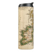 Kaart 2 van de Britse eilanden Thermosbeker (Gedraaid links)