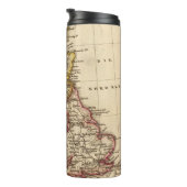 Kaart 2 van de Britse eilanden Thermosbeker (Geroteerd rechts)