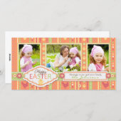 'Kaart 2 van de Foto van het Kuiken Lil Feestdagenkaart (Voorkant / Achterkant)