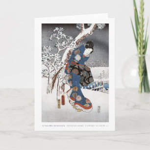 Kaart 2 van de Geisha van de sneeuw