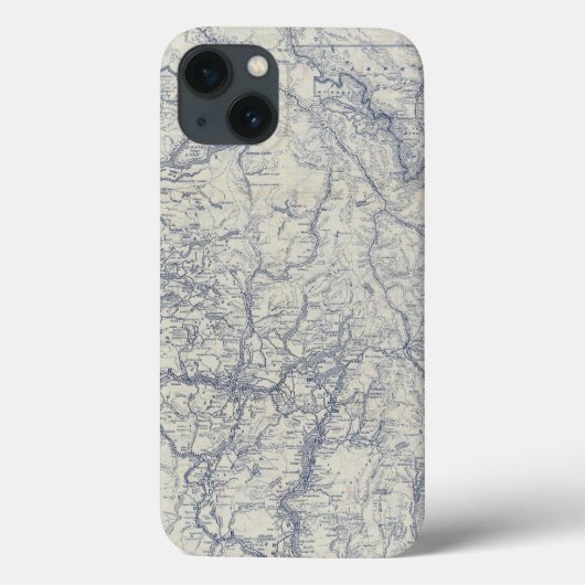 Kaart 2 van de Slepen van McNally Officiële 1925 Case-Mate iPhone Case (Achterkant)