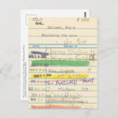 Kaart 3503 die van de bibliotheek de Maan (Voorkant / Achterkant)