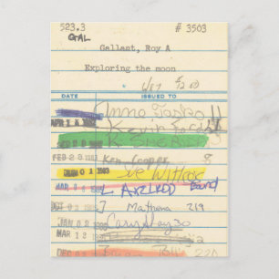Kaart 3503 die van de bibliotheek de Maan