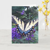 Kaart 3 van de Vlinder van Swallowtail (Gele Bloem)