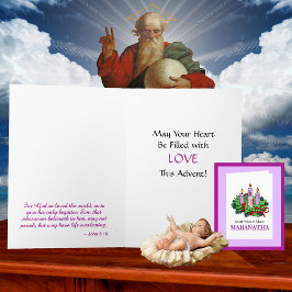 Kaart #4 van 4 voor Advent (vierde week)