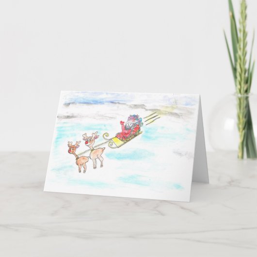 Kaart 5 van Kerstmis van Sila (Voorkant)
