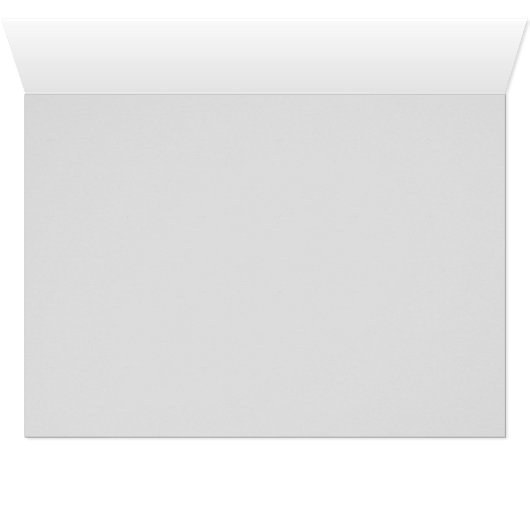 Kaart 5x7 Liefde in wit en rood en zwart hart (Binenzijde Horizontaal (Onderkant))