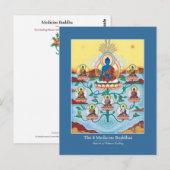 KAART 8 Medicijnboeddha's (Voorkant / Achterkant)