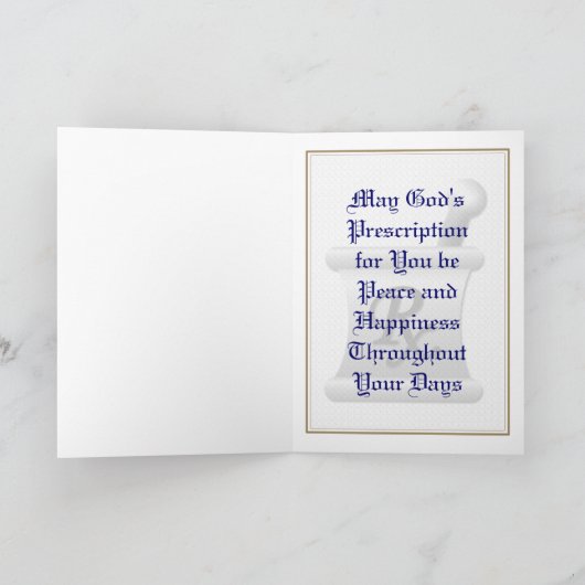 Kaart aangepaste pensionering apotheker (Binnen)