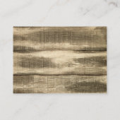 Kaart aangepaste rendierbehuizing waterverf visitekaartje (Achterkant)