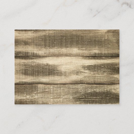 Kaart aangepaste rendierbehuizing waterverf visitekaartje (Achterkant)