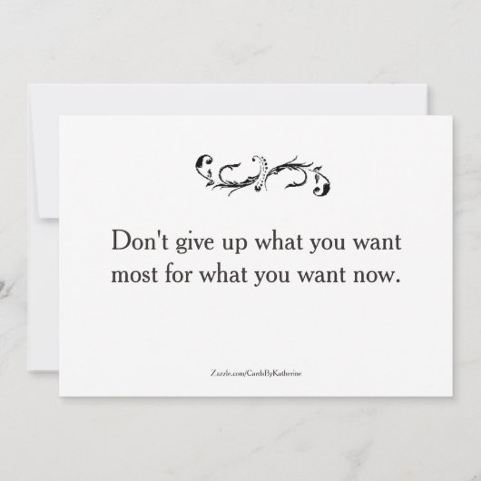 Kaart - Aanmoediging - Bepaling (Achterkant)