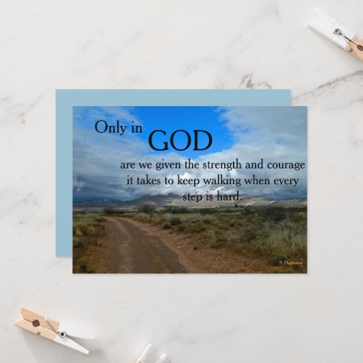 Kaart - Aanmoediging - proefnemingen (Voorkant / Achterkant in situ)