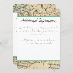  kaart Aanvullende informatie Kaart