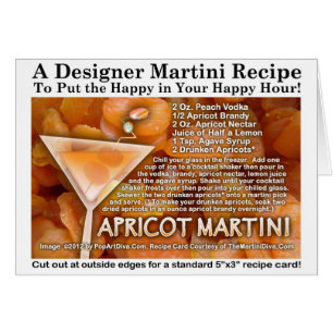Kaart Abriot Martini Recipe