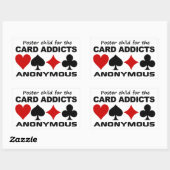Kaart Addict stickers (Vel)