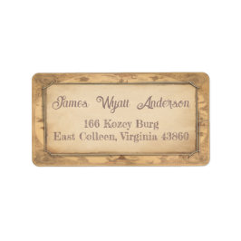  kaart. Adres / Verzending / Boekenlabel Etiket