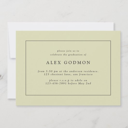  kaart Adventure Graduation Party (Achterkant)