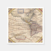  kaart afdrukken servetten (Voorkant)