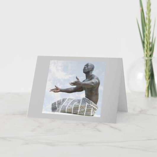 Kaart, "Afsmekend de Leider " Kaart (Voorkant)