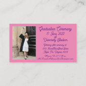 Kaart afstuderen Aankondiging behuizing - 2 door 3 (Achterkant)