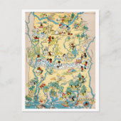  kaart Alabama (Voorkant)