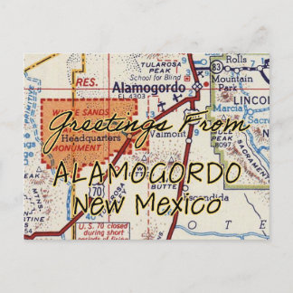 kaart Alamogordo NM