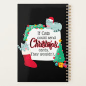 Kaart Als katten kerstliedjes zouden sturen, dan z Planner (Achterkant)