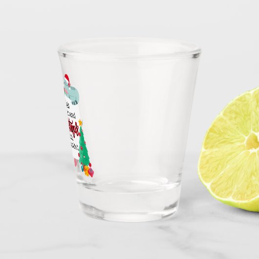 Kaart Als katten kerstliedjes zouden sturen, dan z Shot Glas (Rechts)