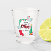 Kaart Als katten kerstliedjes zouden sturen, dan z Shot Glas (Voorkant)