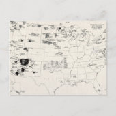 KAART: AMERIKAANSE INDIANEN 2 BRIEFKAART (Voorkant)