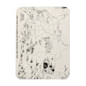 KAART: AMERIKAANSE INDIANEN 2 MAGNEET (Verticaal)