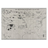 KAART: AMERIKAANSE INDIANEN 2 SNIJPLANK (Voorkant)