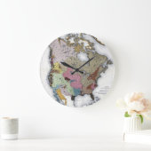 KAART: AMERIKAANSE INDIANEN 3 GROTE KLOK (Huis)